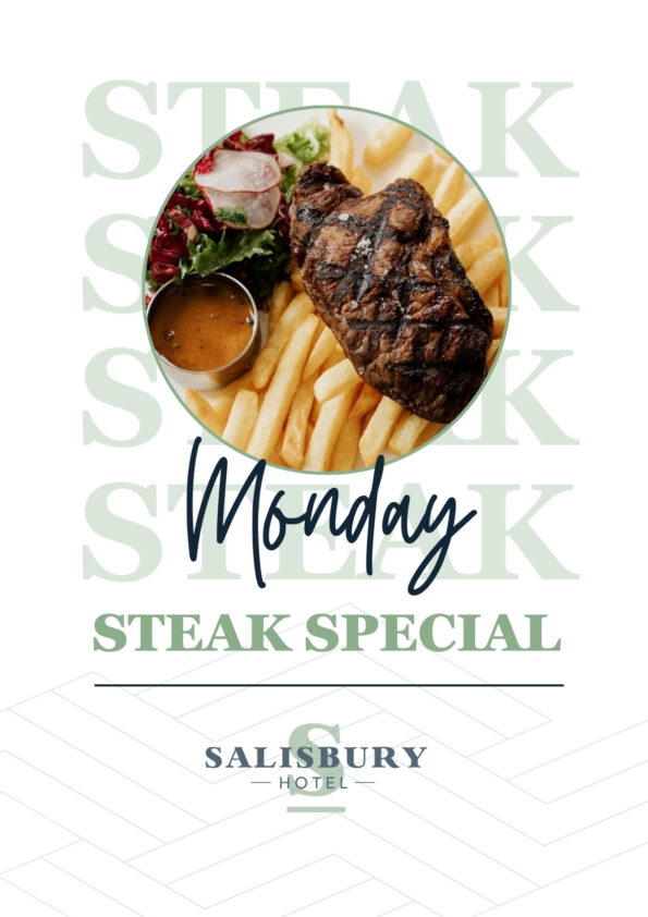 Steak Mondays at Salisbury Hotel